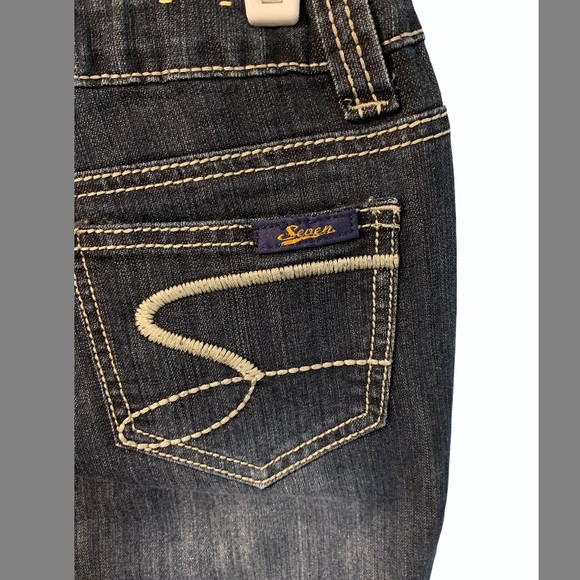 SEVEN7 DARK WASH JEANS - Picture 6 of 12